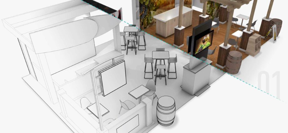 3D rendering Mauritius